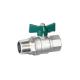 brass male threaded  ball valve Forged Brass Ball Valve with Virgin Ptfe Seat and Blow-out Proof Stem