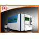 Metal  2000w Fiber CNC Laser , CNC Laser Cutter For Wood With Canopy  Auto Exchange Table