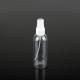 Round Transparent 100ml Atomizer Spray Bottle For Cosmetic Water