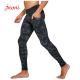 Camo Printed Men'S Yoga Leggings Pants Reflective Running Tights With Pockets