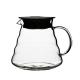 Custom Clear Borosilicate Glass Coffee Pot Decanter Heat Resistant
