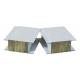 Fireproof Heat Preservation Sound Insulation Rock Wool Sandwich Panel Wall And Roof Sheet Rock Wool Board Clean Room Panels
