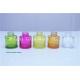 Perfect colorful small glass perfume bottle, cosmetic bottle glass
