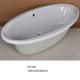 Ellipse Stand Alone Jacuzzi Bathtub 1800x900x460 Customized Soaking Bathtuub