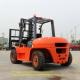 Red Diesel Forklift Truck F530 Loading Capacity 5000kgs Total Weight 5600kgs