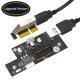 GPU PCI Express 1X To 1X/4x/8x/X16 Riser Card Extender With Magnetic Foot Pads