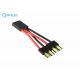 RC Lipo Battery Charging Cables Traxxas TRX 1 Female To 2 Male Parallel Adapter Wire Cable