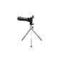 Professional Black 6x18 Cell Phone Monocular 630ft / 1000yds With Tripod Phone Holder