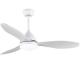 48in Kitchen Ceiling Fans With Light White 3 Blade Ceiling Fan