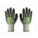 Sanitation And Recycling Green Nitrile Resistant  Gloves Puncture Resistant