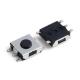 SMD 5 Pins Black Button Tact Tactile Switch 6.2x6.2x2.5-4.0H