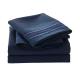 200TC Three Lines Embroidery Luxury Hotel Sheet Set with 100% Polyester Microfiber