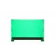 Custom Green LED Backlight LCD Module High Brightness 50-1000 Cd/M2 Optional
