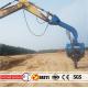 BEIYI V250D V330 V350 Pile Hammer Hydraulic Vibratory Pile Driver For Excavator
