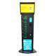 Electronic Password Lock Commercial Cell Phone Charging Stations Big Touch Screen Advertising Function
