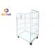 500kgs Supermarket Collapsible Roll Cage With Shelves