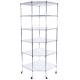 NSF & ISO Approved Chrome 4-tiers 18X36 x72 Wire Shelving