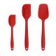 High quality BPA free durable silicone bakeware Utensils 3 pieces Spatula set