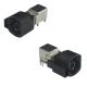 Black Color FAKRA HSD LVDS Connector A Code 4+2Pin For Vehicle GPS Signal