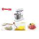 ISO Stainless Steel Cake Mixer 7 Litre Stand Mixer 850r/min With Safety Cover