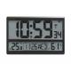 25mm Thick Plate Square Wall Clock with Large Display and Temperature Humidity Sensor