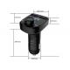 Automobile Wireless Bluetooth Fm Transmitter Supports Mp3 / Wma Music Format