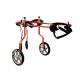 Two Wheel Red Puppy Pet Dog Wheelchair XS S M L wear resistant