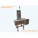 Comprehensive Waterproof In Line Check Weighers Industrial Checkweigher 300p/Min