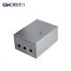 Three Holes Stainless Steel Distribution Box Metal DB Box High Temperature Resistant