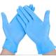 Comfortable Disposable Nitrile Gloves Blue Sterile  Nitrile Work Gloves