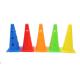 38cm 48cm Agility Soccer Training Equipment Plastic Cones For Sports