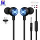 CE FCC ROHS Cable Noise Cancelling Earphones Wired Bluetooth Earbuds