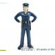 People at Work Model Toy Policewoman Figure Pretend Professionals Figurines Career Figures  Toys for Boys Girls Kids