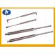 White Stainless Steel Gas Struts No Noise / Smooth Operation For Auto Forklift