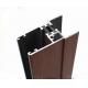 6063 6061 6060 Standard Aluminium Extrusion Profiles With Wood Grain Surface Treatment