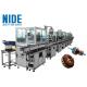 RAL9010 Electric Motor Production Line Armature Auto Winding Machine