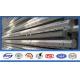 30FT octagonal Hot dip galvanized electrical power transmission steel poles
