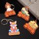 Customised Soft Pvc Silicone Promotional Keychains Cartoon Anime Key Chains