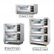 Customized Stainless Steel and Tempered Glass Electric Baking Oven with Timing Device