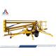 China 18m Working Height Diesel Power Trailer Towable Articulating Hydraulic Boom Lift