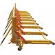 Portable Mobile Vehicle Barrier System With Yellow IP68 Protection Class