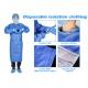 Reinforced Surgical Knitted Cuff Medical Surgical Apron