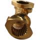 30° 45° 60° 90° Angle Screws Twin Screw Extruder Parts FOR MASTER BATCH