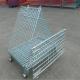 Metal Stacking Wire Mesh Container/Basket/Cage/galvanized wire mesh container storage cage warehouse cage/wheels storage