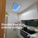 2*2ft 110V AC Artificial Sunlight Skylight, Frameless 600x600 LED Panel Light