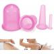 Non Toxic Healthy Silicone Cupping , Silicone Suction Cups For Cellulite