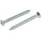 Flat Head Self Tapping Screws Without Heat Treament Using For Soft Wood