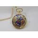 Waterproof Mechanical Movement Mens Pocket Watches , Custom Pocket Watch