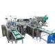 High Performance Face Mask Production Line / Pollution Face Mask Maker Machine