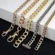 Bag Accessories Custom Charm Gold Chain and Plating Metal Chain Straps for Handbags